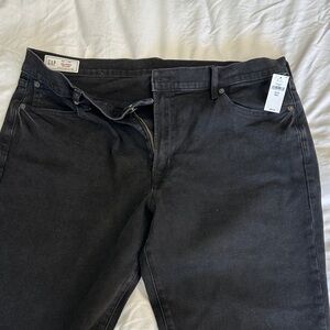 GAP Girlfriend Black Jeans 33